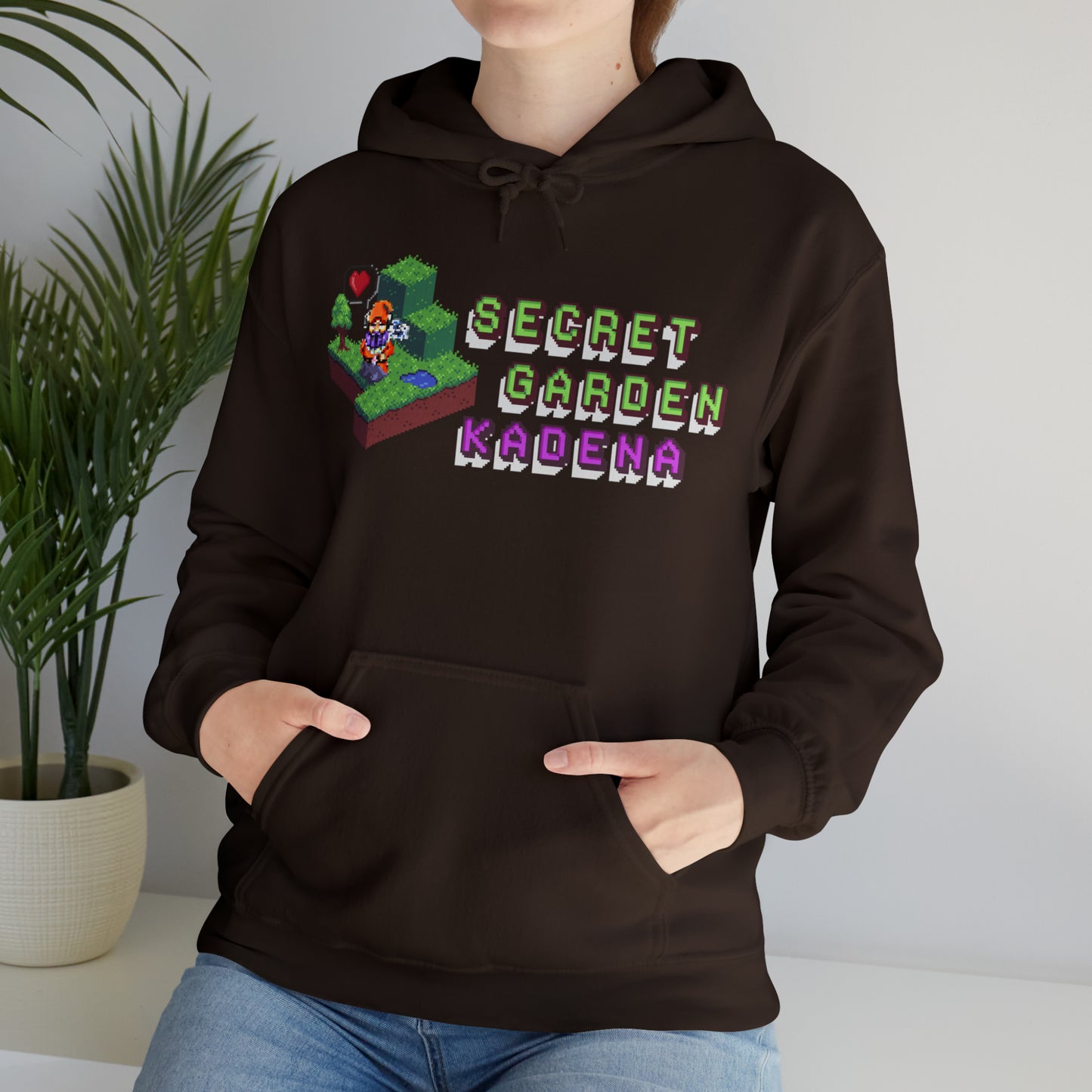 SGK Pixel Garden Unisex Heavy Blend™ Hooded Sweatshirt