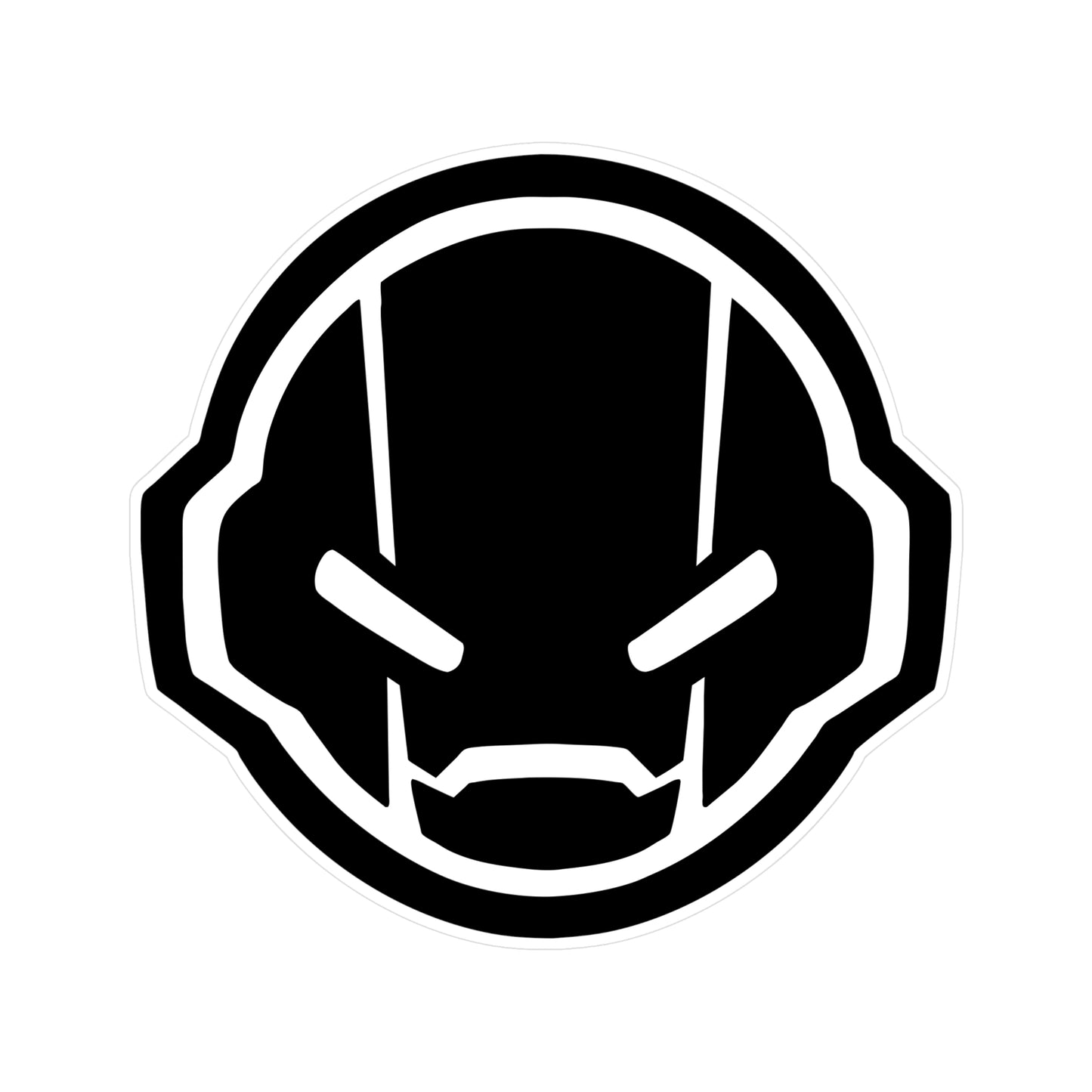 Brozo Black Logo Vinyl Kiss-Cut Stickers EU Market