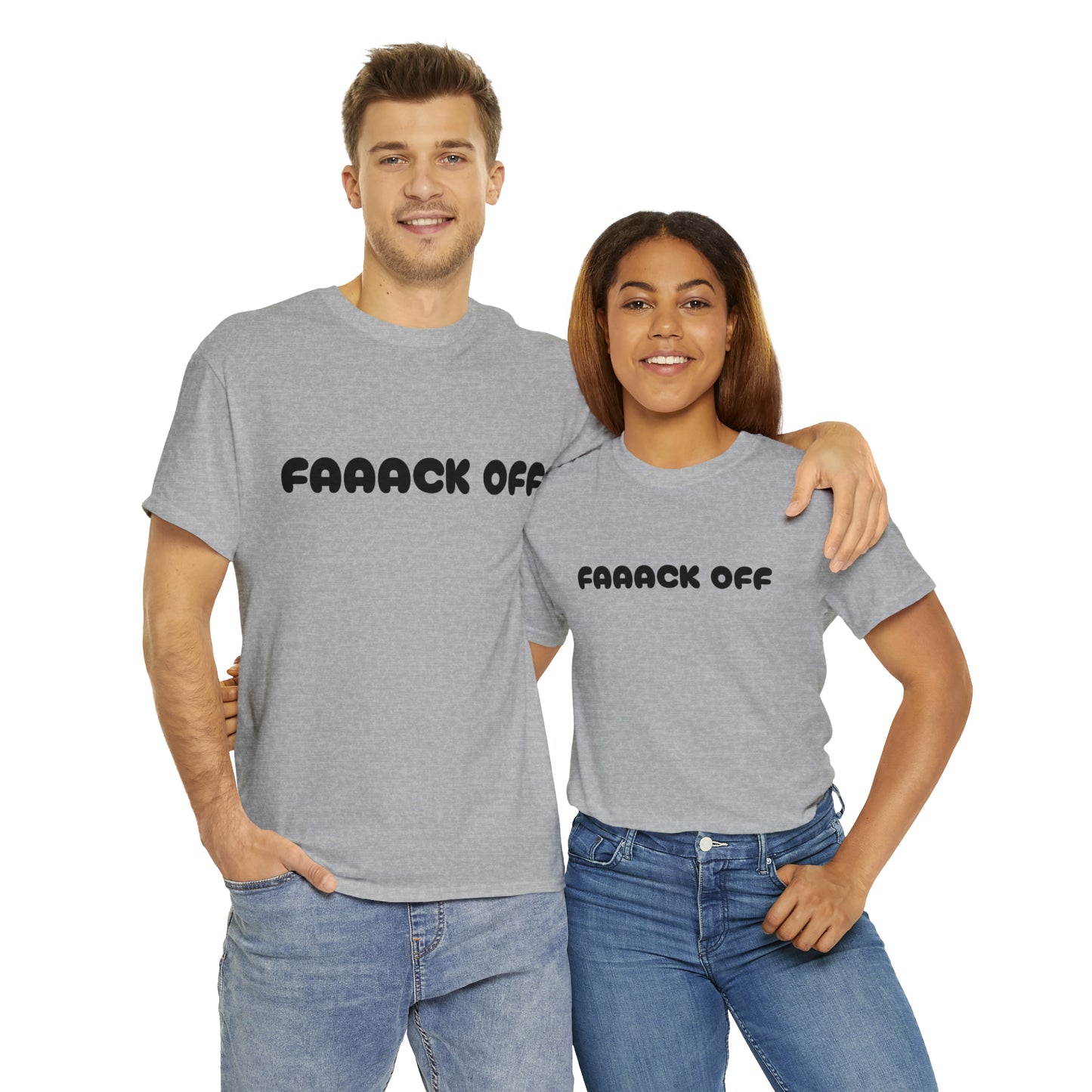 FAAACK OFF Unisex Heavy Cotton Tee