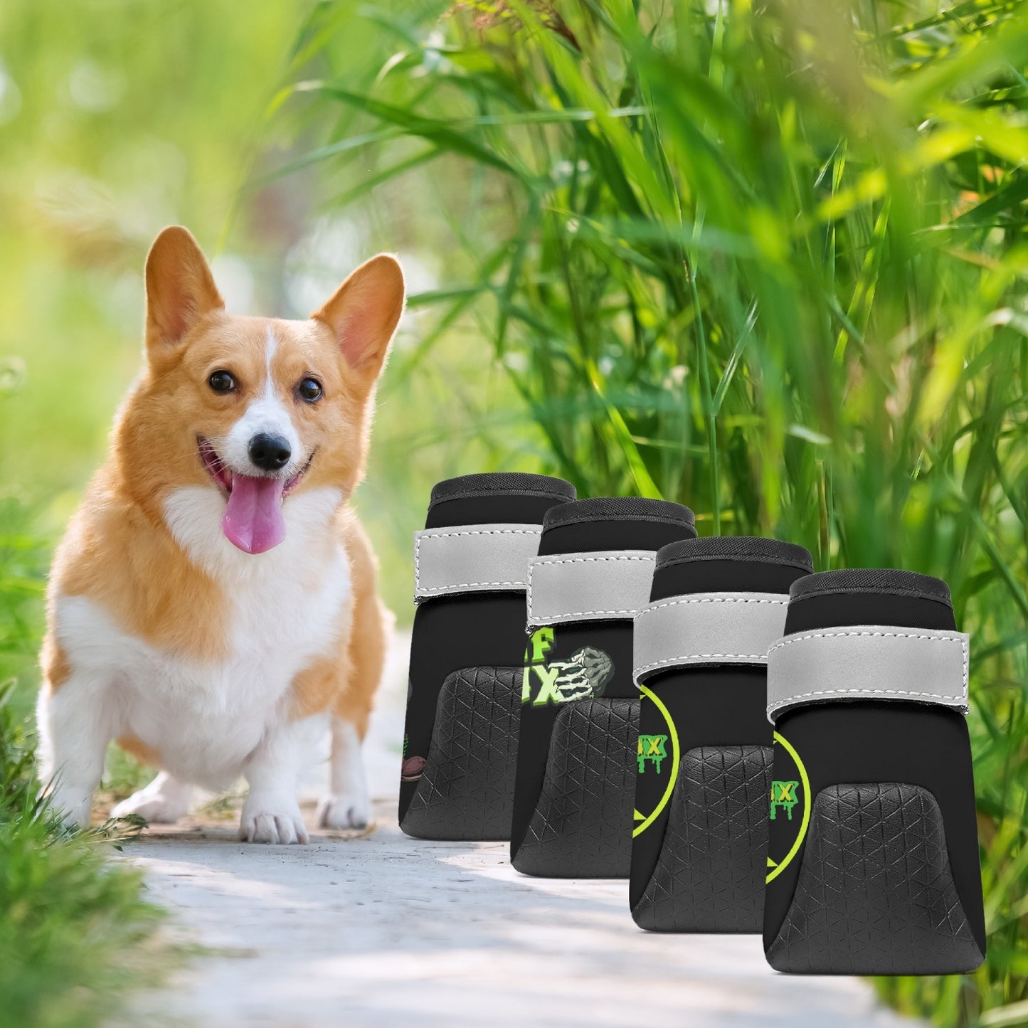 WolfpunX Pet Booties for Dogs