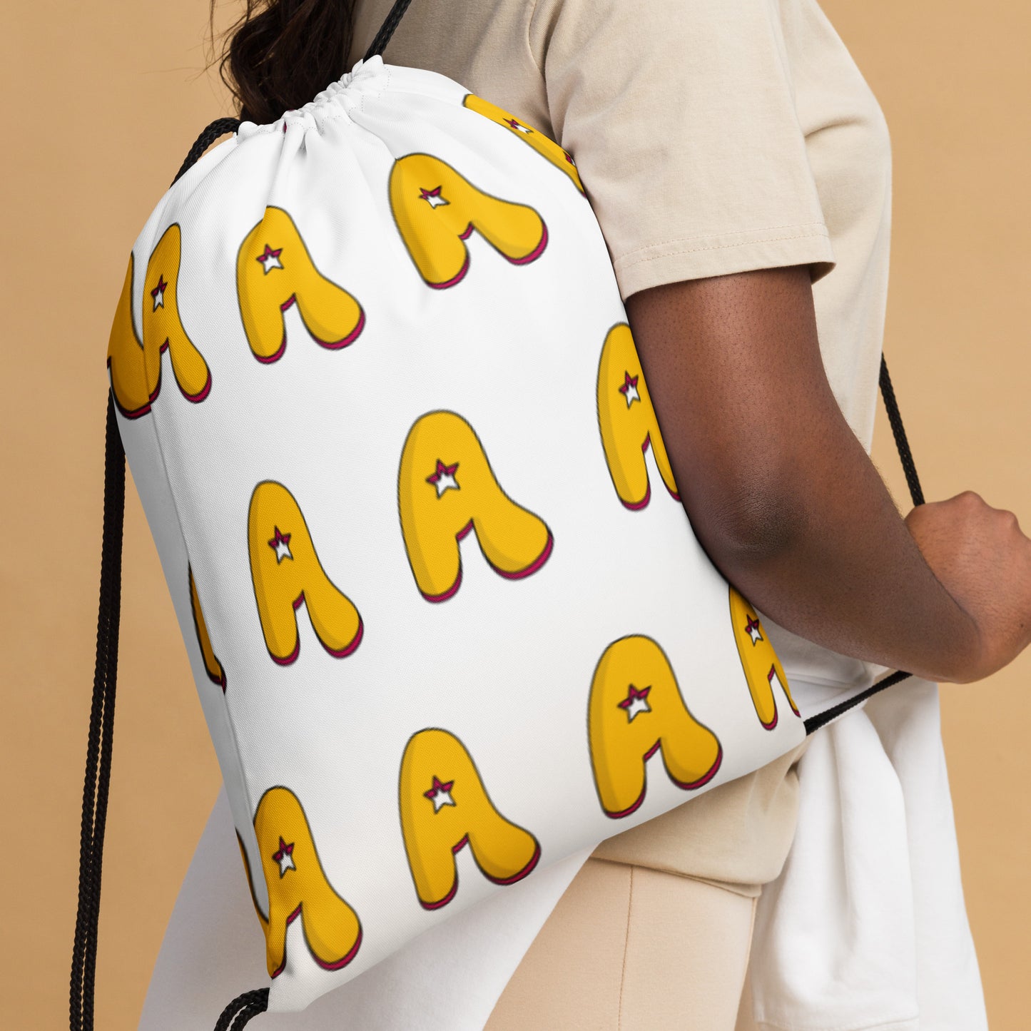 The Appreciators Star A Drawstring bag