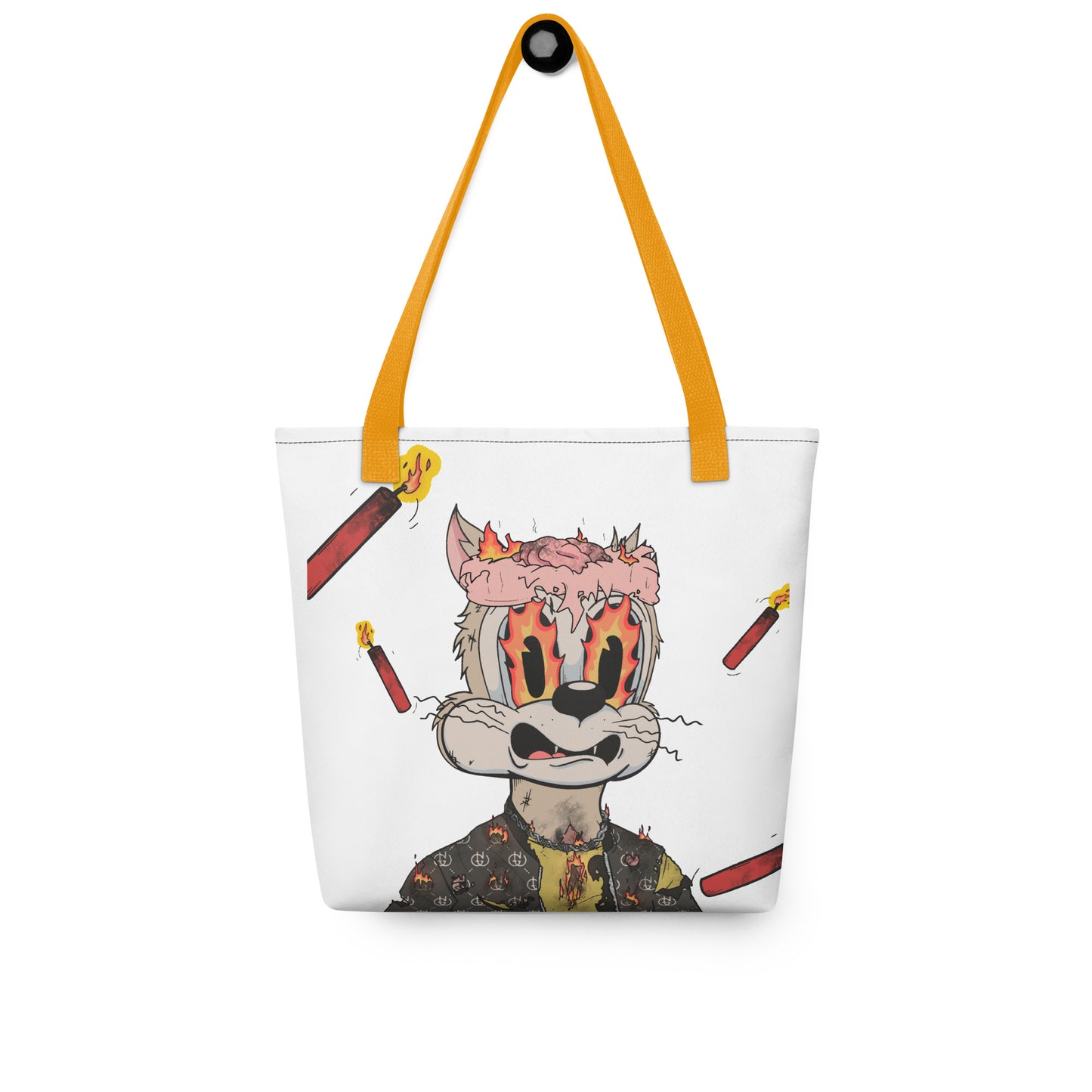 Detonated Toonz #2832 All Over Print (AOP) Tote bag