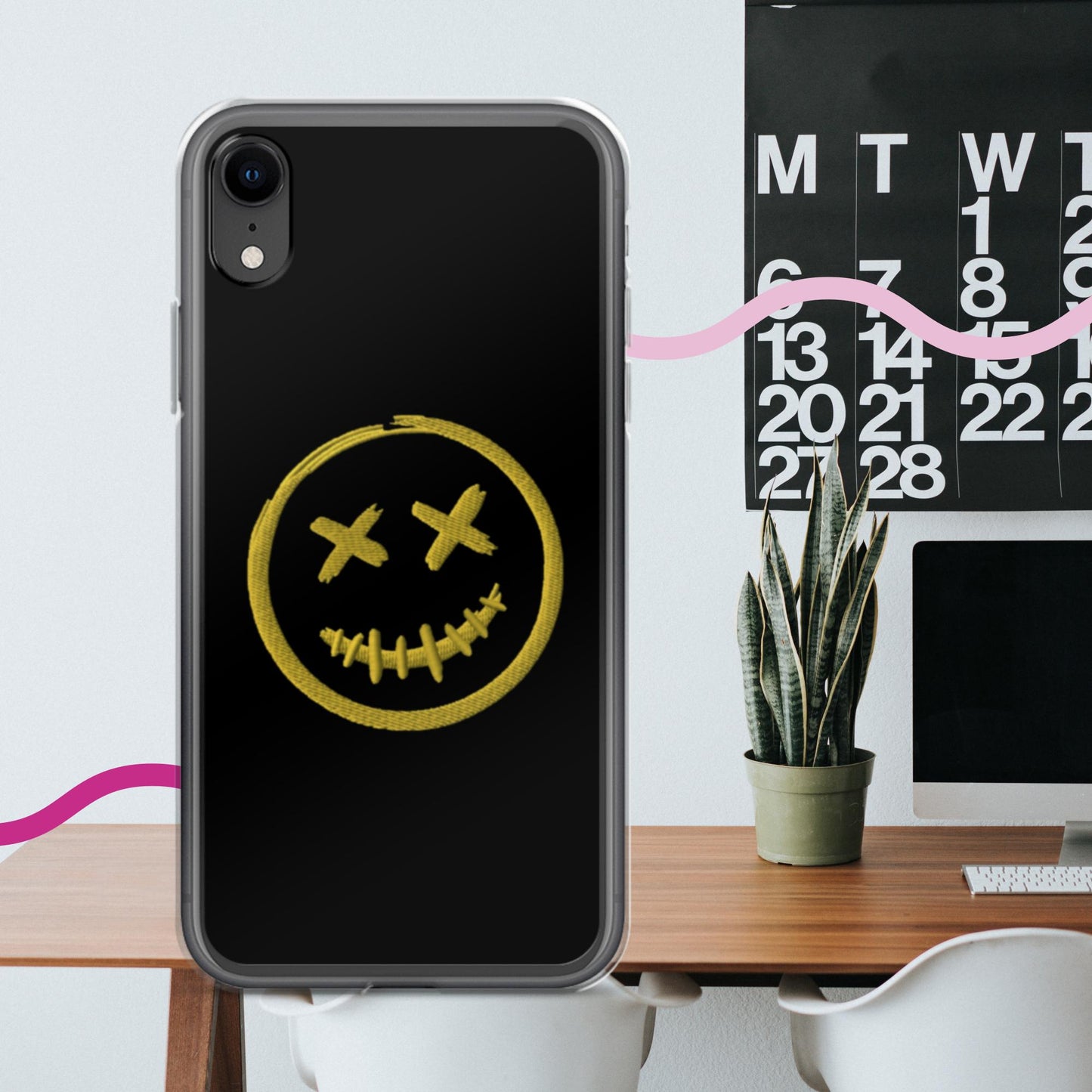 The Clown Town NFT Clear Case for iPhone®