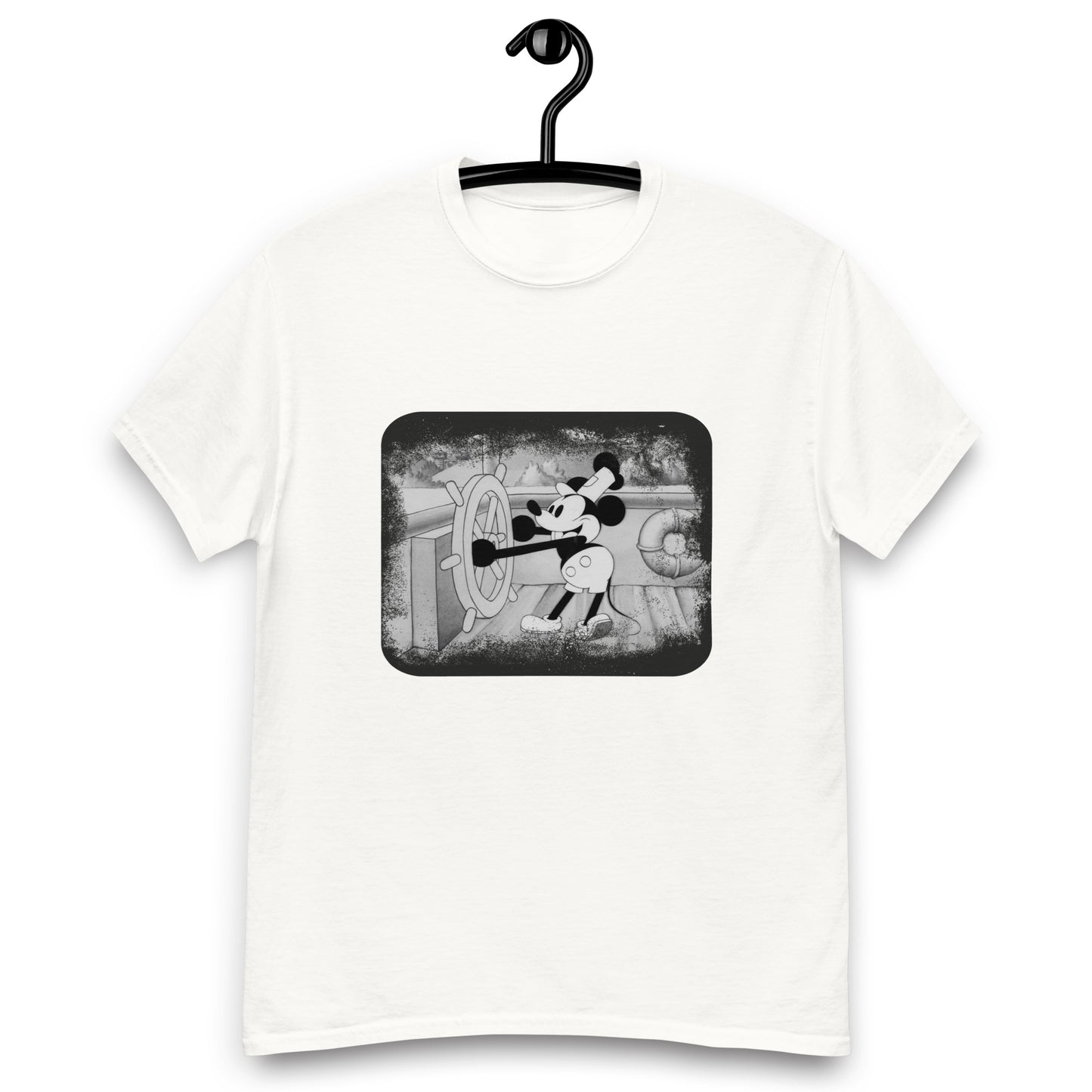 Steamboat Willie Public Domain 2024 Camiseta clásica para hombre