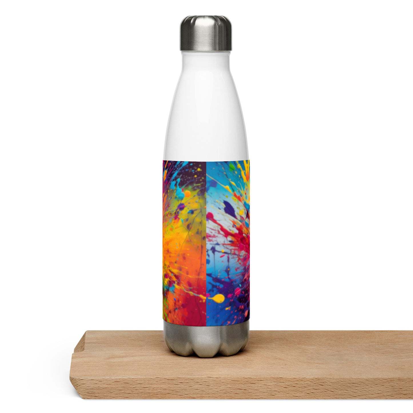 Botella de agua de acero inoxidable con logo de Toonies