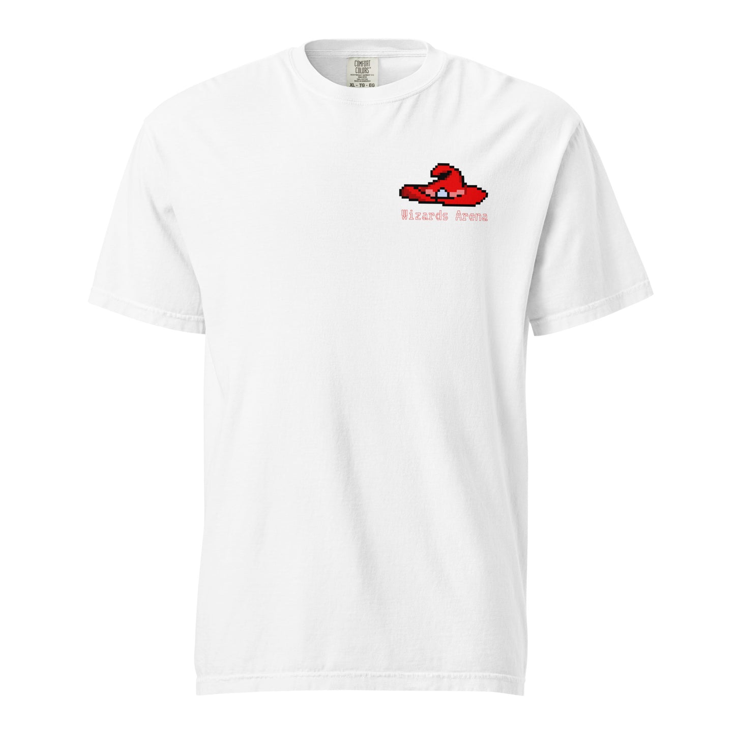 Wizards Arena Hat & Red Text Unisex garment-dyed heavyweight t-shirt