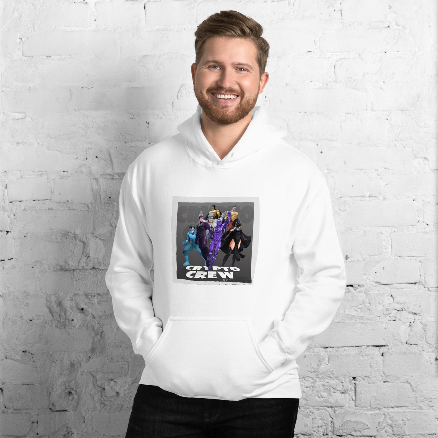 Crypto Crew con sudadera con capucha Frame