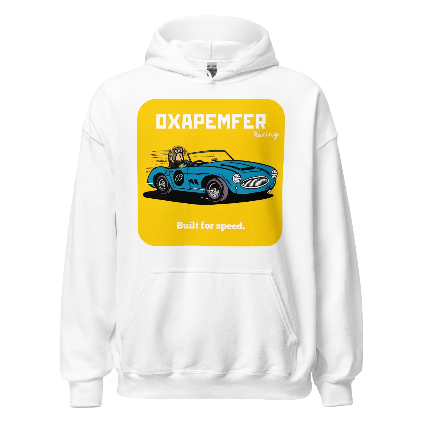 0xApeMfers Racing Unisex Hoodie