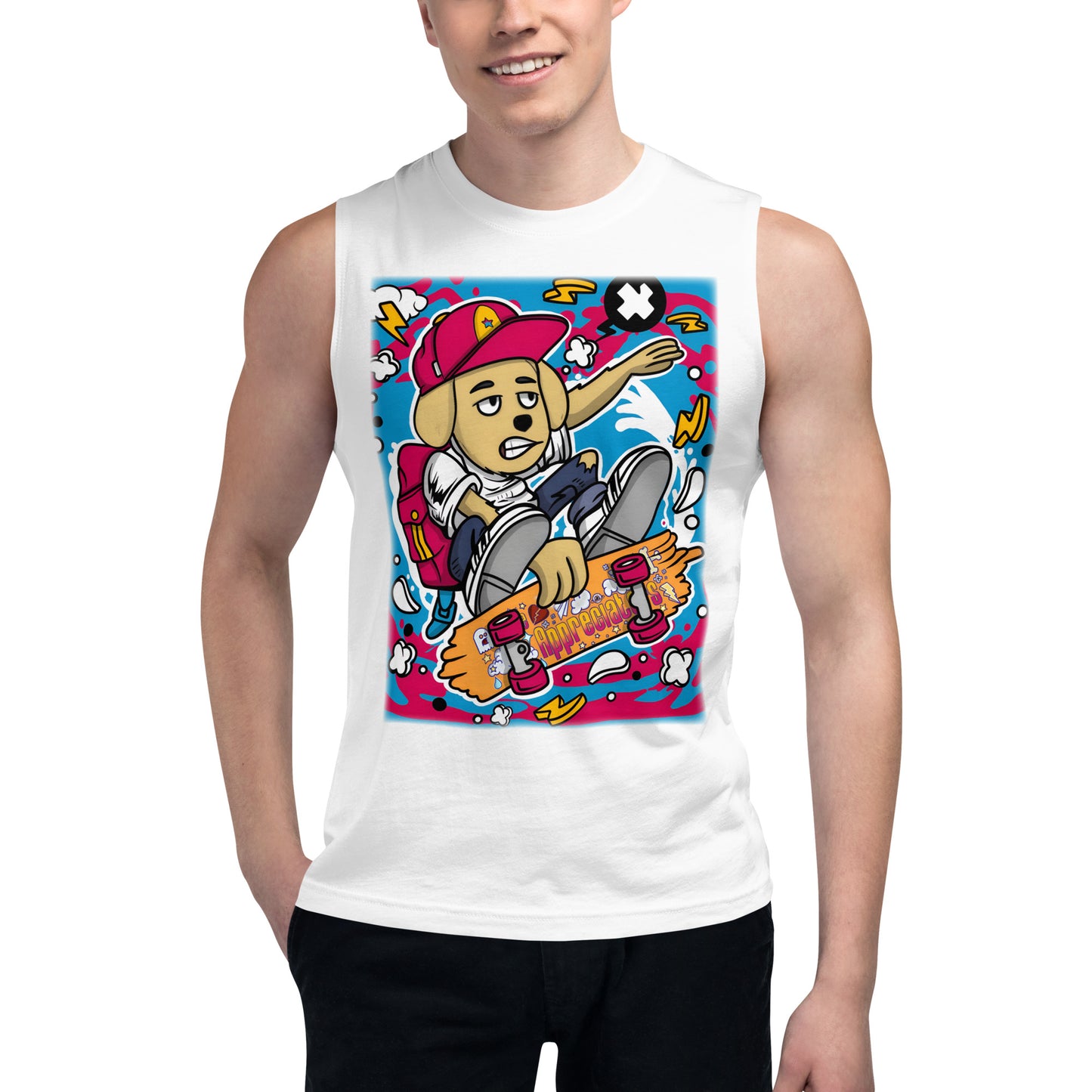 The Appreciators Skate Scene #2 Muscle Shirt