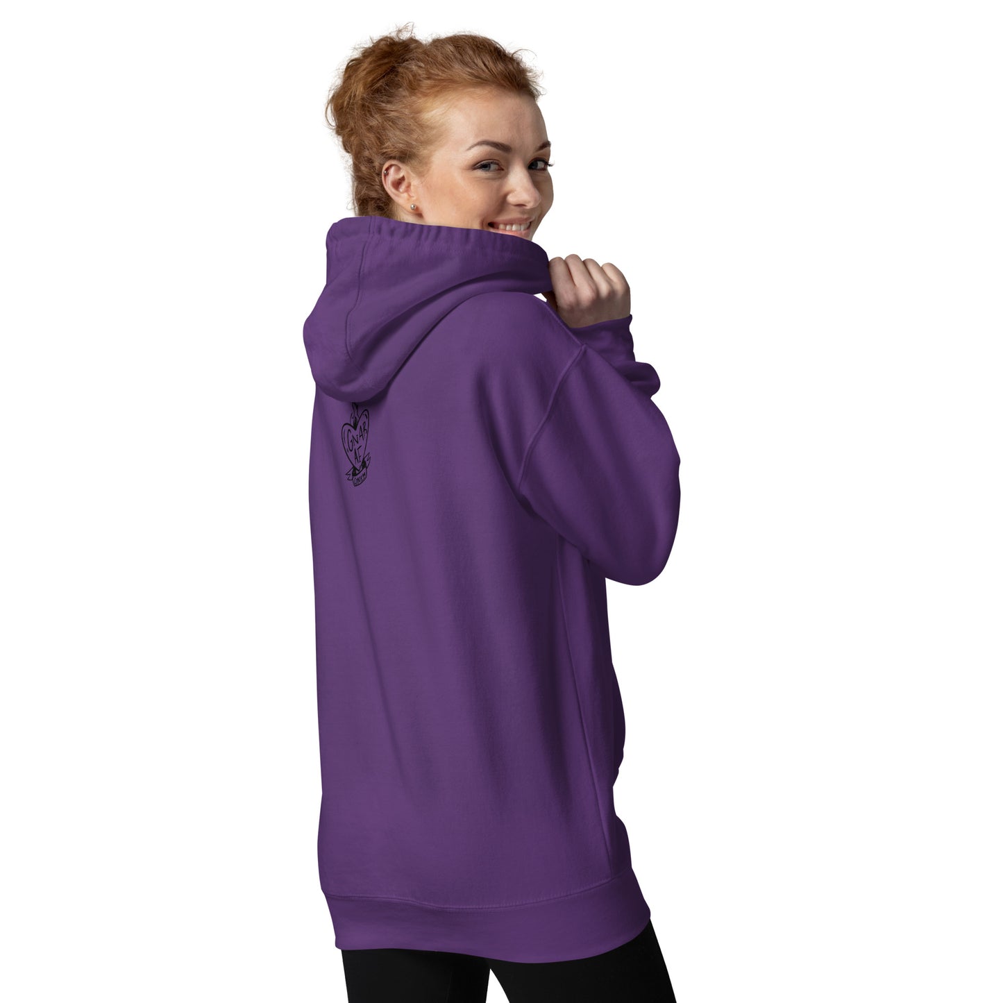 Gnar AF Purple Unisex Hoodie