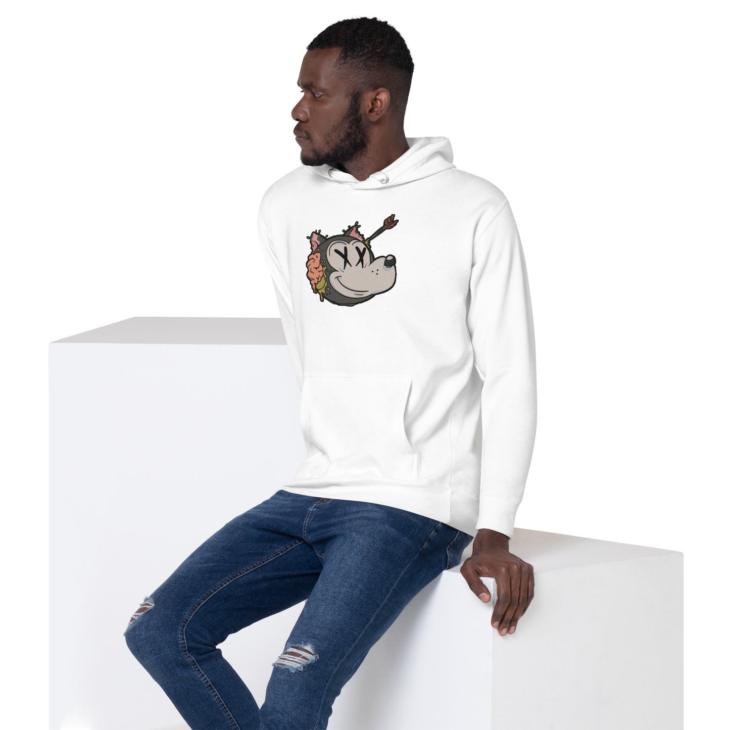 Toonies Sudadera con capucha unisex zombie