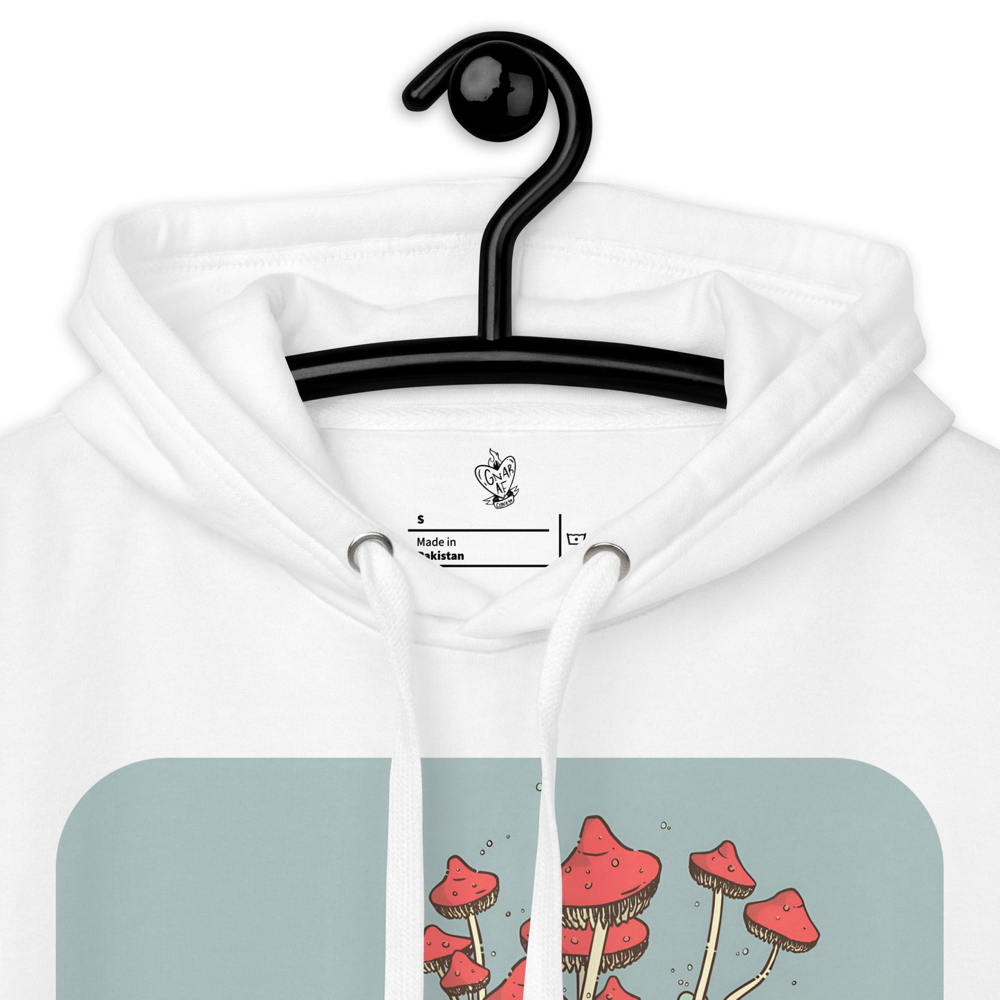 LT3 #2952 Mushroom Garden Comfort Colors Unisex Hoodie
