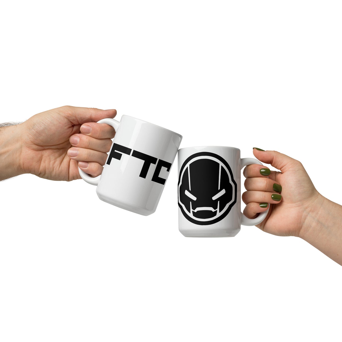Brozo Head FTC glossy mug