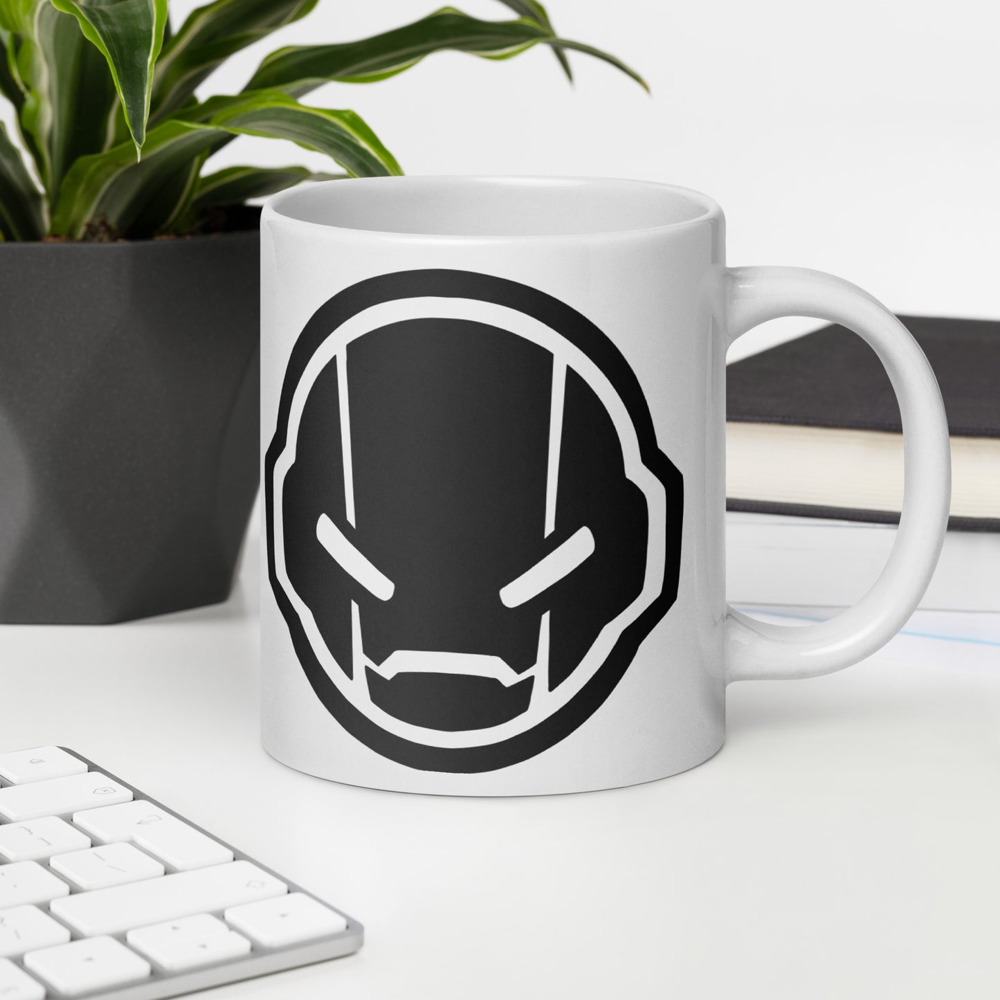 Brozo Head GM glossy mug
