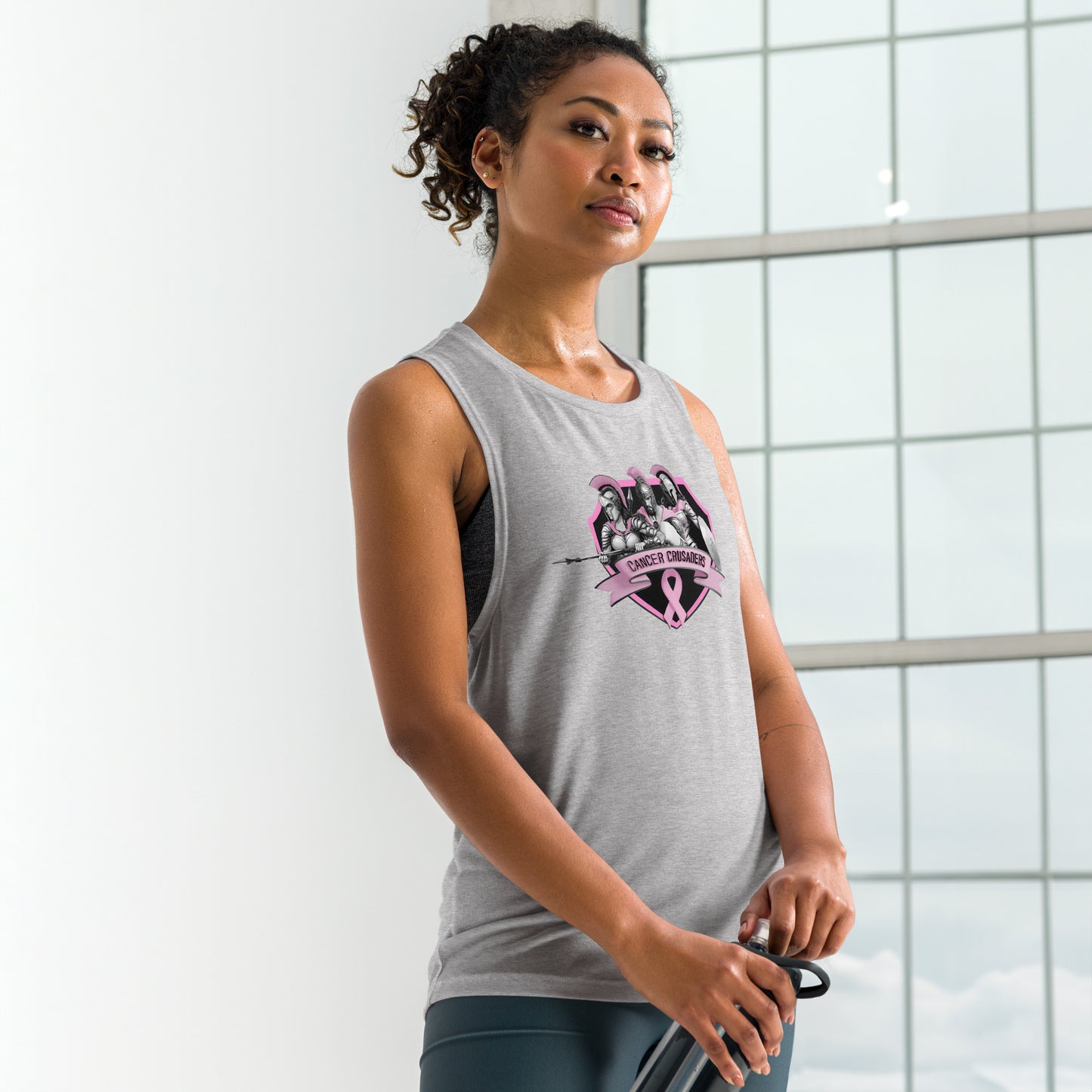 Cancer Crusaders V1 Ladies’ Muscle Tank