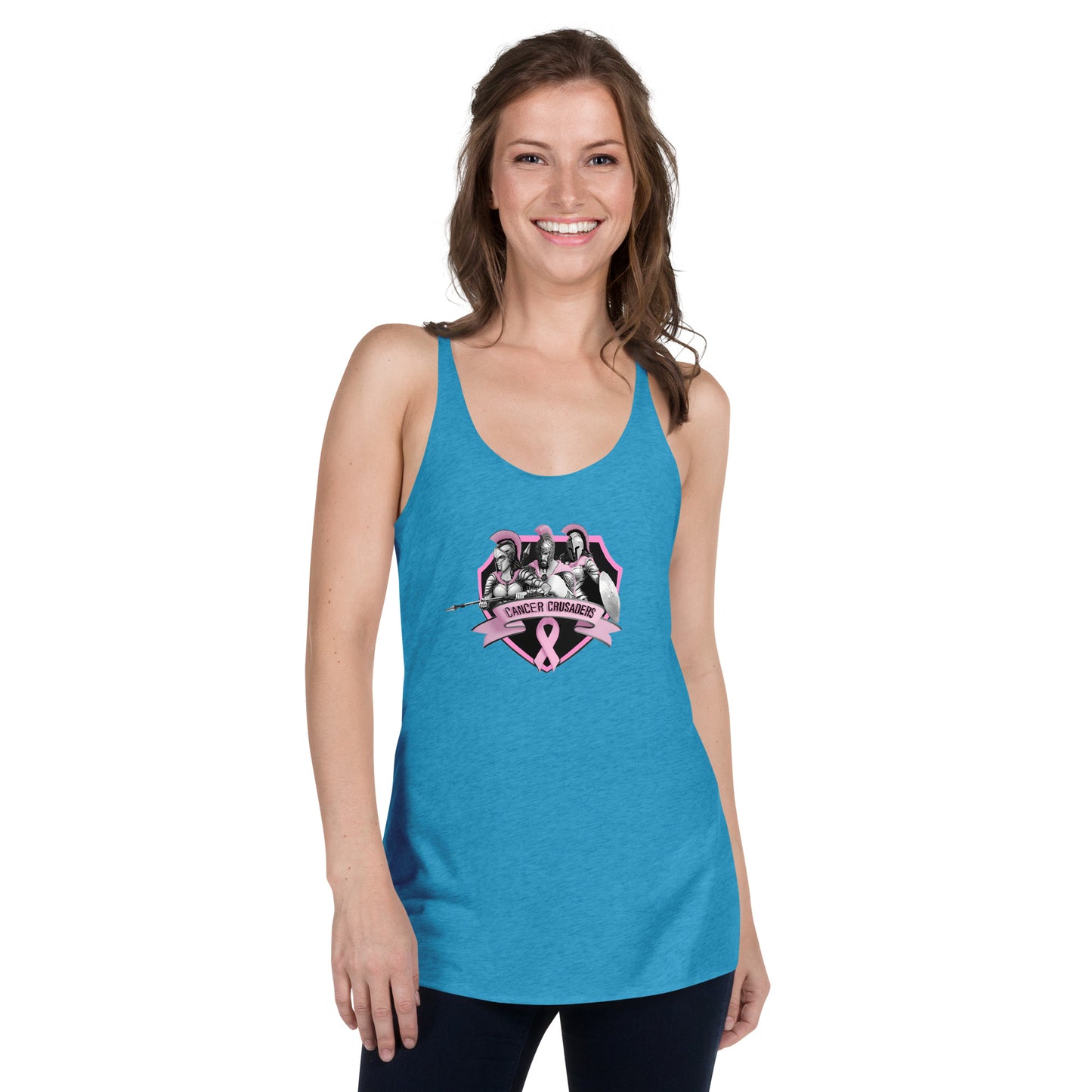 Cancer Crusaders V1 Women's Racerback Tank