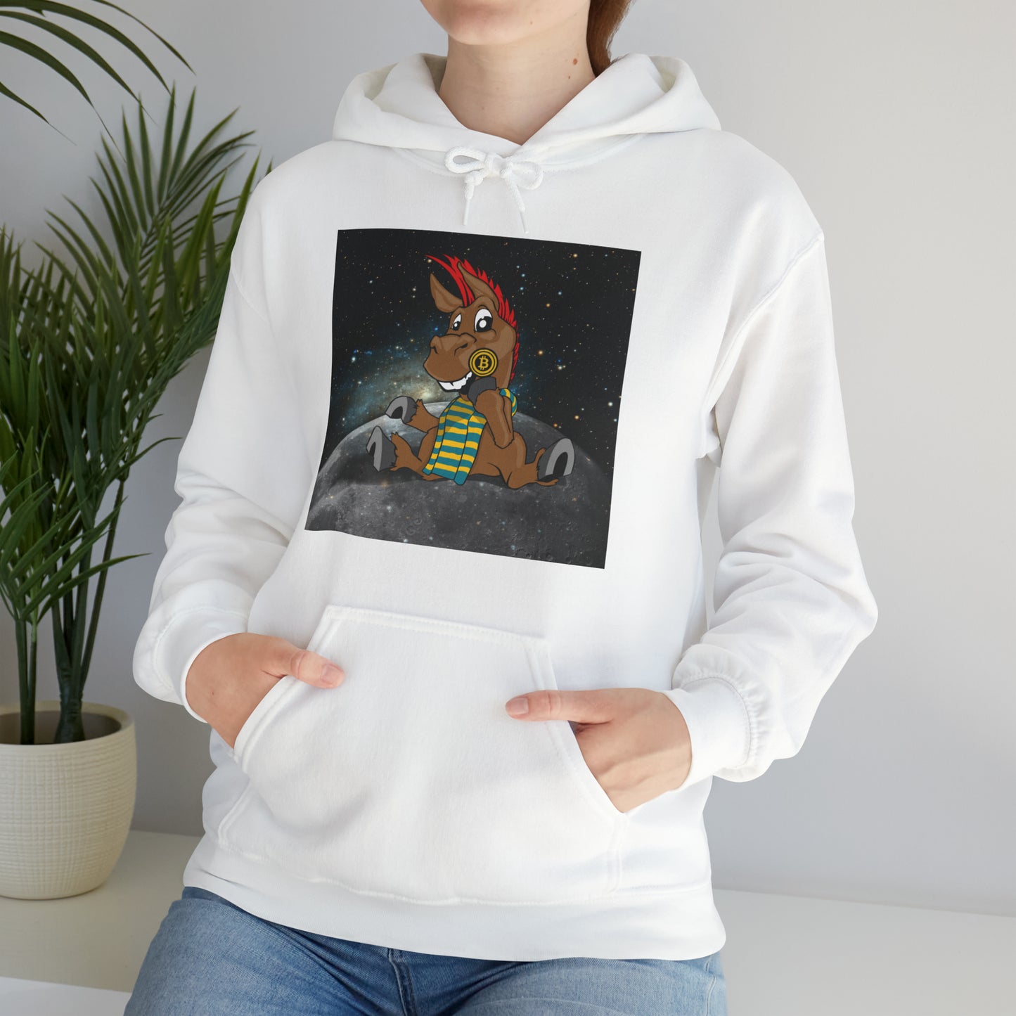 DeFi Space Donkeys #24 Unisex Heavy Blend™ Hooded Sweatshirt