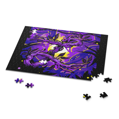 Purple Tree Branch Puzzle (120, 252, 500-Piece)