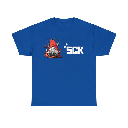 SGK Red Gnome Front Camiseta de algodón pesado unisex