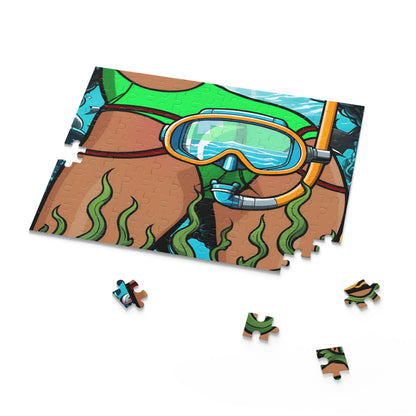 Super Butts Snorkel Butt Puzzle (120, 252, 500-Piece)