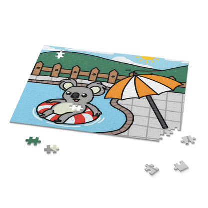 Koala Day Pool Day Puzzle (120, 252, 500-Piece)