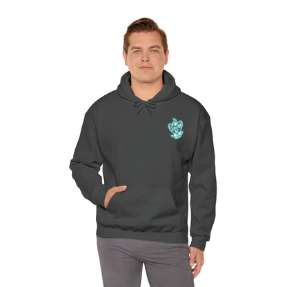 Gnar AF Neon Logo Unisex Heavy Blend™ Hooded Sweatshirt