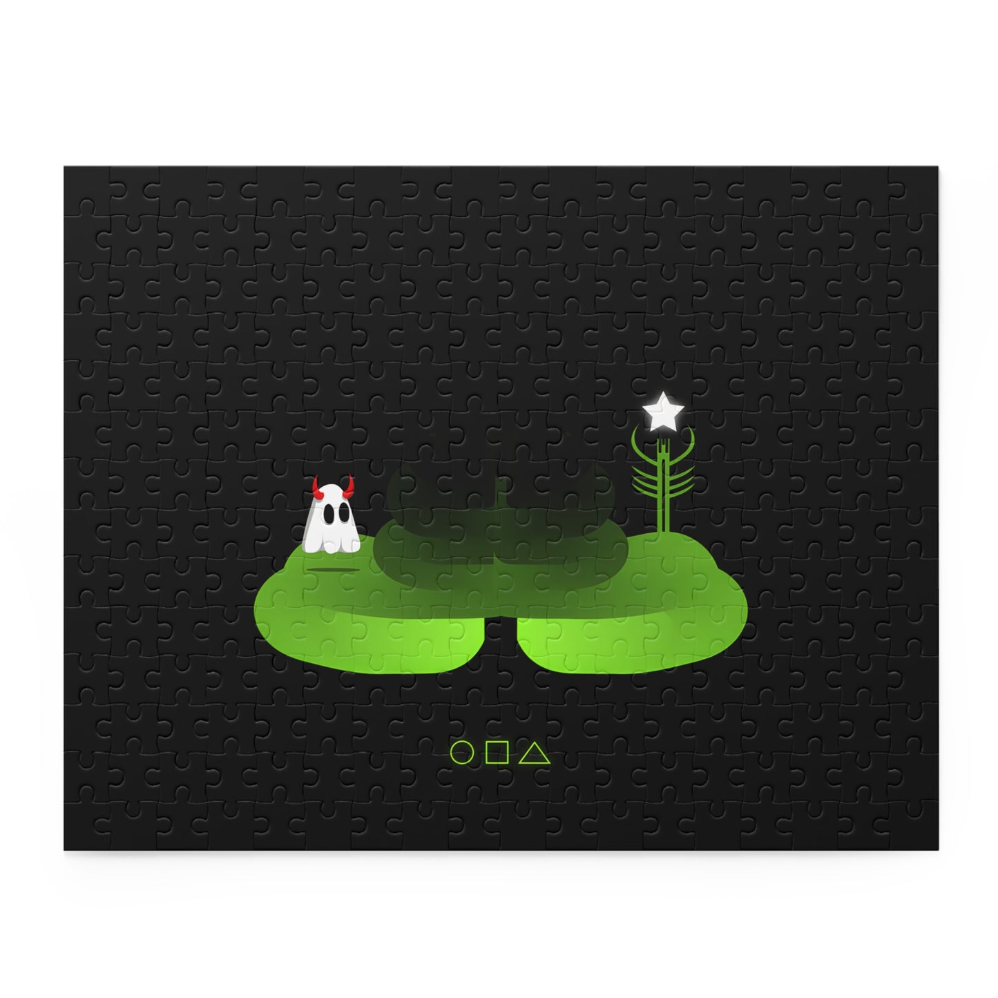 Bakalanders OCTOFEST Day #4 Ghost X-Ray Land Puzzle (120, 252, 500-Piece)