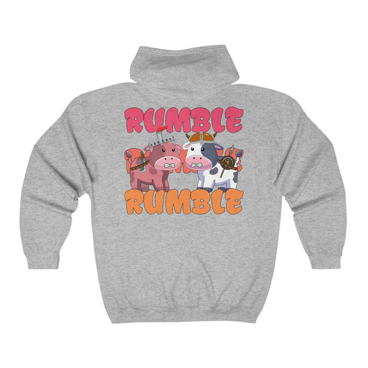 Pioneer Pals Rumble Rumble Unisex Heavy Blend™ Full Zip Hooded Sweatshirt