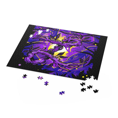 Purple Tree Branch Puzzle (120, 252, 500-Piece)