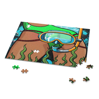 Super Butts Snorkel Butt Puzzle (120, 252, 500-Piece)