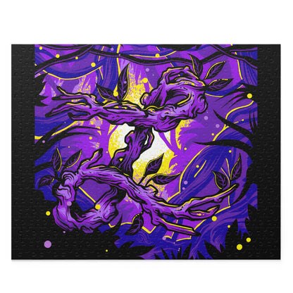 Purple Tree Branch Puzzle (120, 252, 500-Piece)