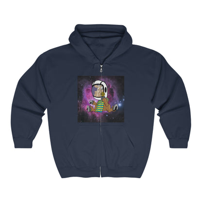 DeFi Space Donkeys #13 Unisex Heavy Blend™ Full Zip Hooded Sweatshirt