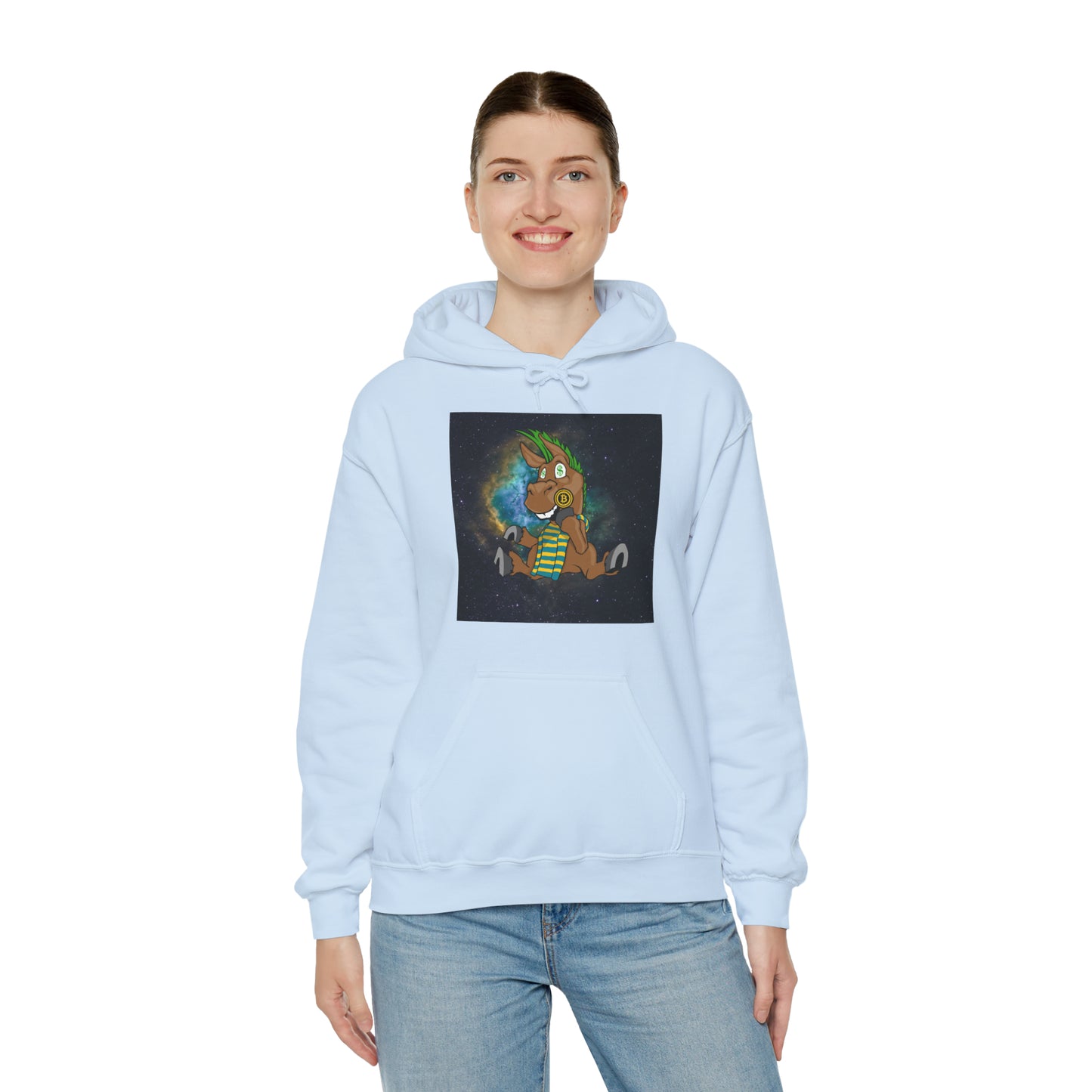 DeFi Space Donkeys #20 Unisex Heavy Blend™ Hooded Sweatshirt