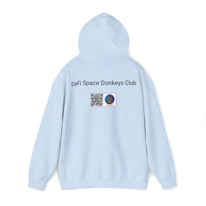 DeFi Space Donkeys #9 Unisex Heavy Blend™ Hooded Sweatshirt