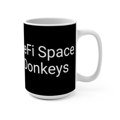 DeFi Space Donkeys #81 Black Wrap Mug 15oz