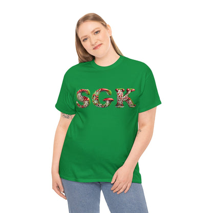 Camiseta de algodón pesado unisex SGK Mushroom