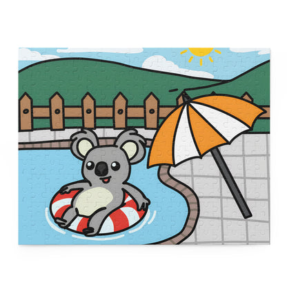 Koala Day Pool Day Puzzle (120, 252, 500-Piece)