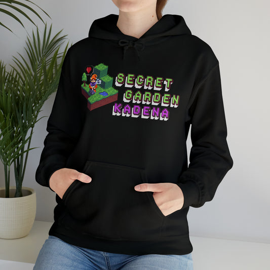 Sudadera con capucha unisex SGK Pixel Garden Front Heavy Blend™
