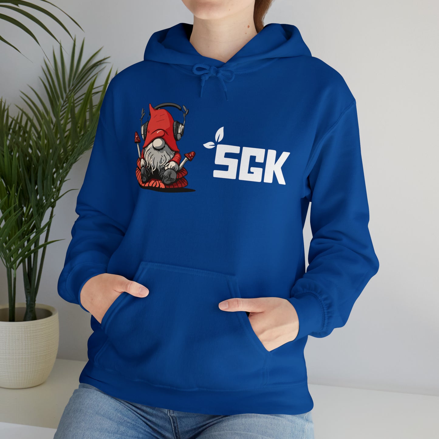 SGK Red Gnome Front Unisex Heavy Blend™ Hooded Sweatshirt