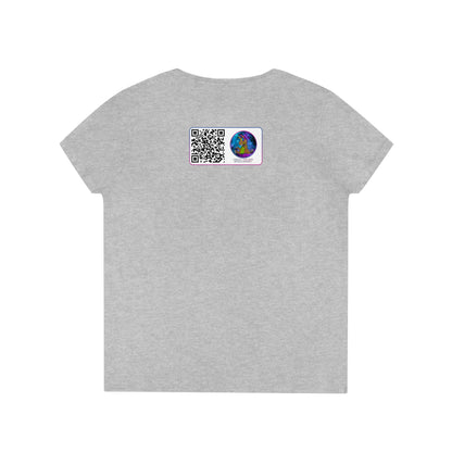 DeFi Space Donkeys #9996 Ladies' V-Neck T-Shirt