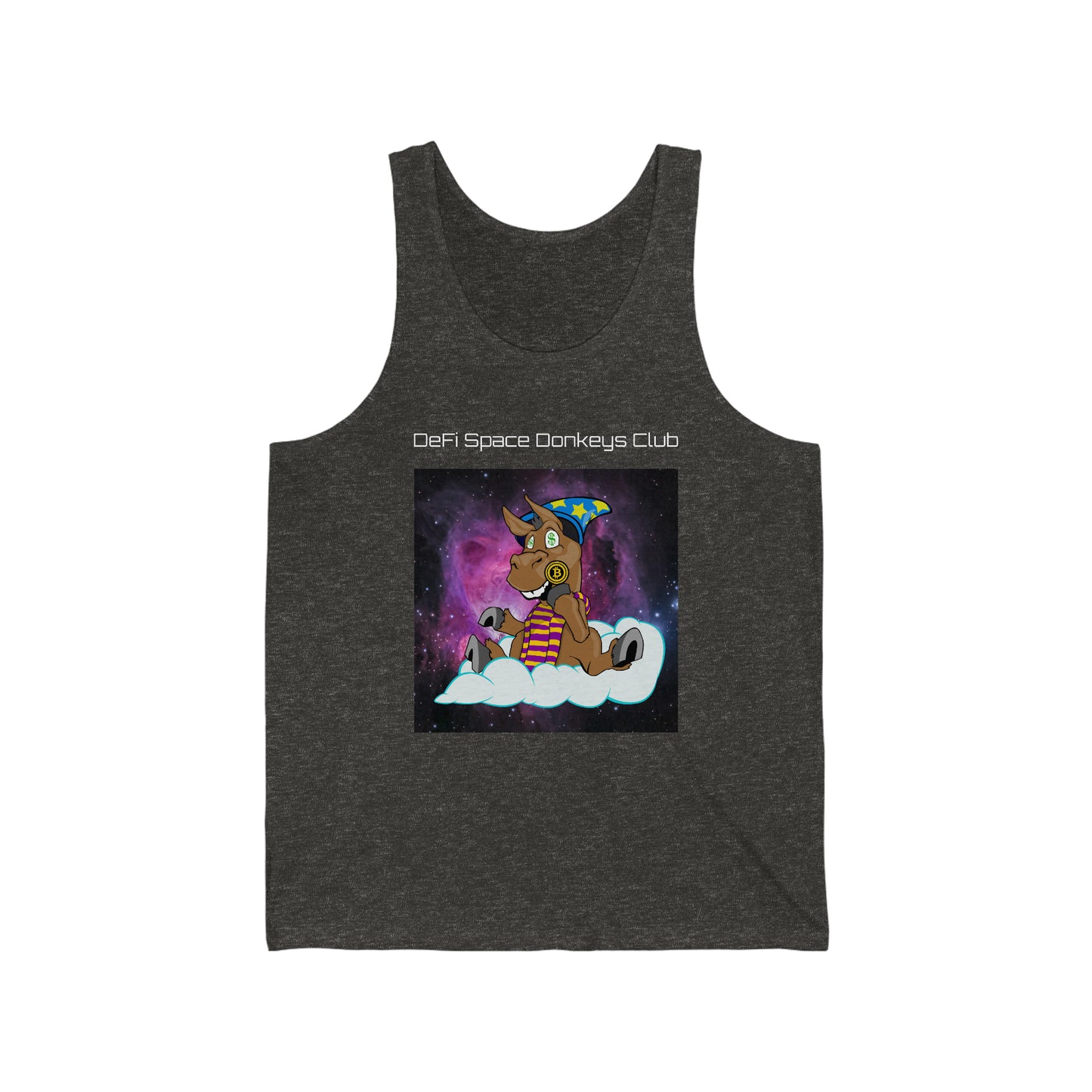 Burros espaciales DeFi #25 Camiseta sin mangas unisex