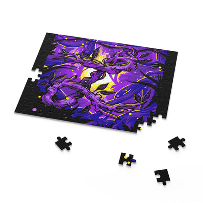 Purple Tree Branch Puzzle (120, 252, 500-Piece)