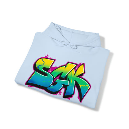 SGK Graffiti Front Unisex Heavy Blend™ Hooded Sweatshirt