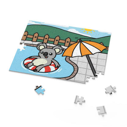 Koala Day Pool Day Puzzle (120, 252, 500-Piece)