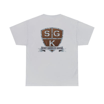 SGK Pixel Garden Camiseta unisex de algodón pesado