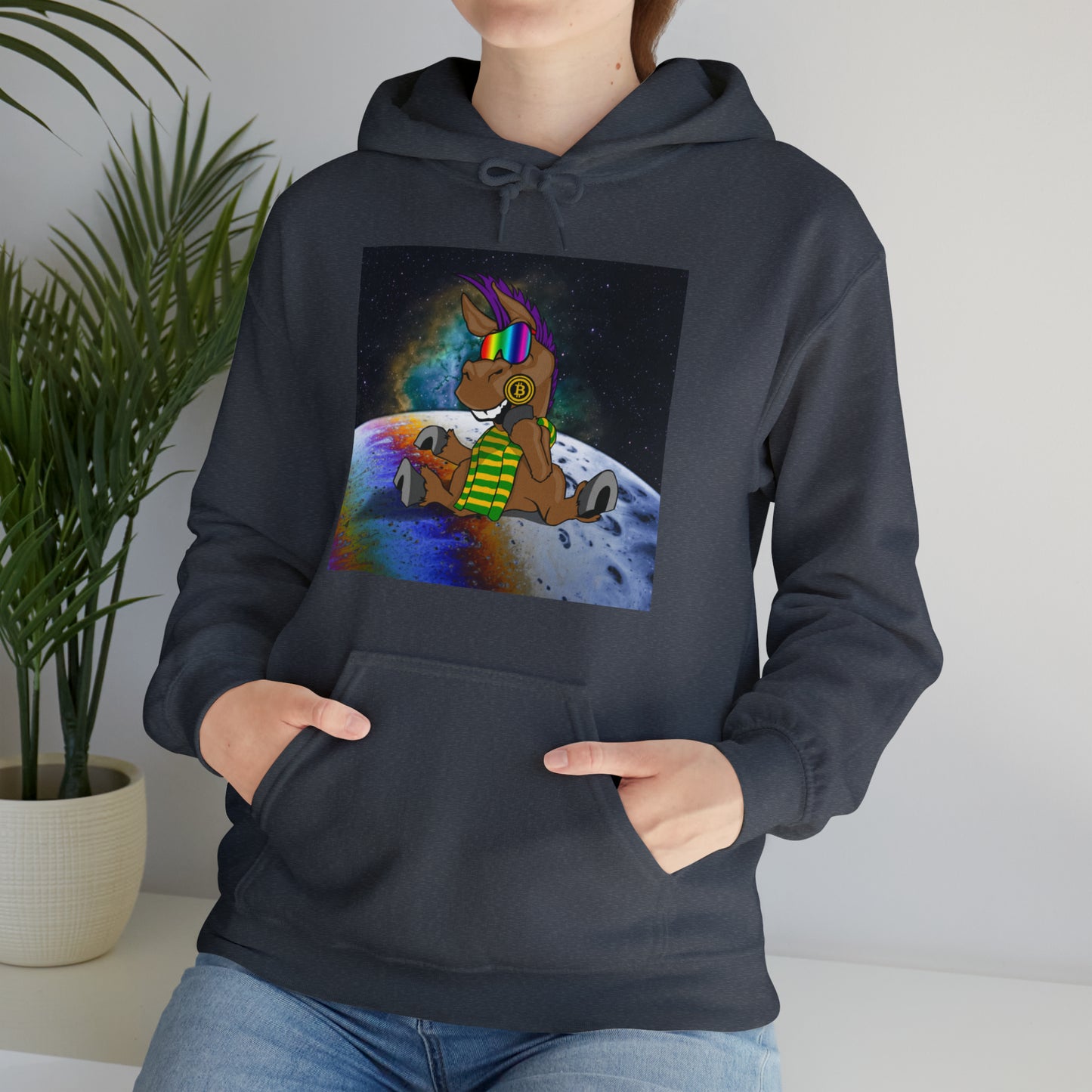 DeFi Space Donkeys #959 Unisex Heavy Blend™ Hooded Sweatshirt
