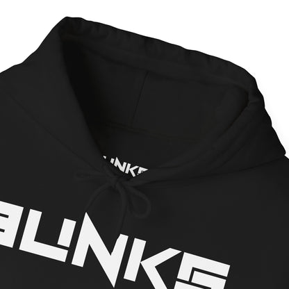 Brozo 9UNKS Text Front Logo Back Unisex Heavy Blend™ Hooded Sweatshirt UK Distro