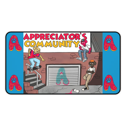 The Appreciators Companion Skaters Desk Mat 3 Sizes