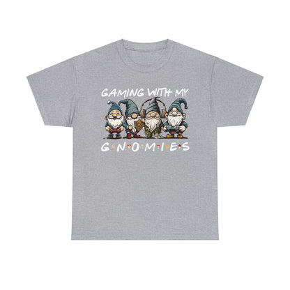 SGK Gaming with my Gnomies Front Unisex Heavy Cotton Tee