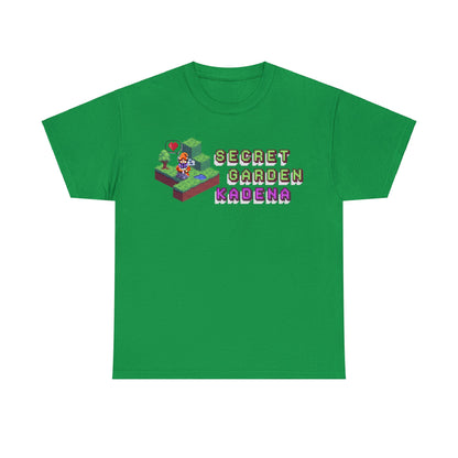 SGK Pixel Garden Camiseta unisex de algodón pesado